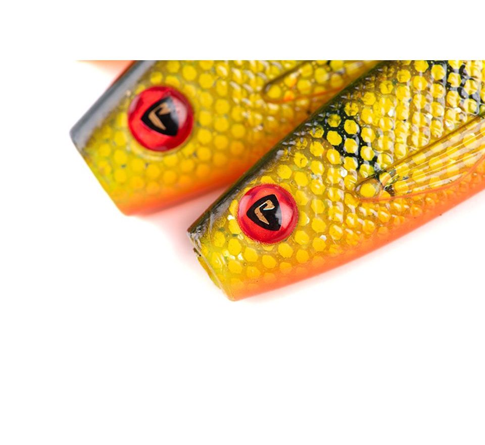 Fox Rage Gumová nástraha Pro Grub UV Natural Perch