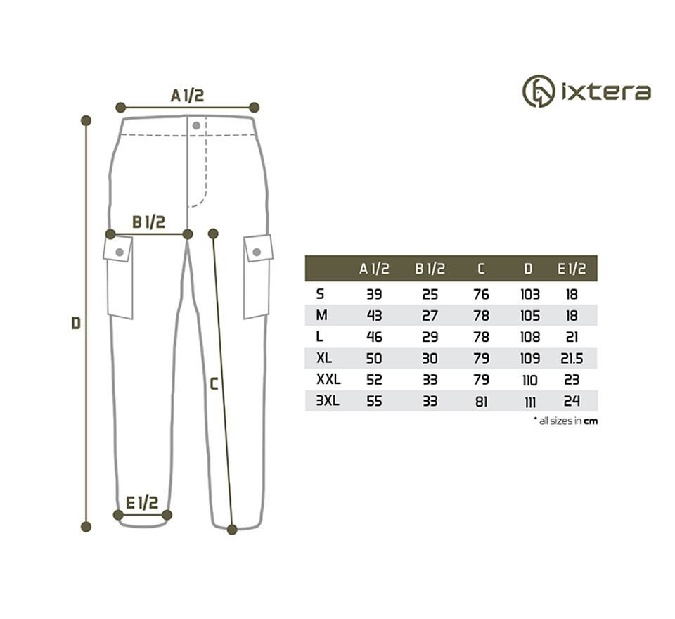 Ixtera Outdoorové kalhoty Walker