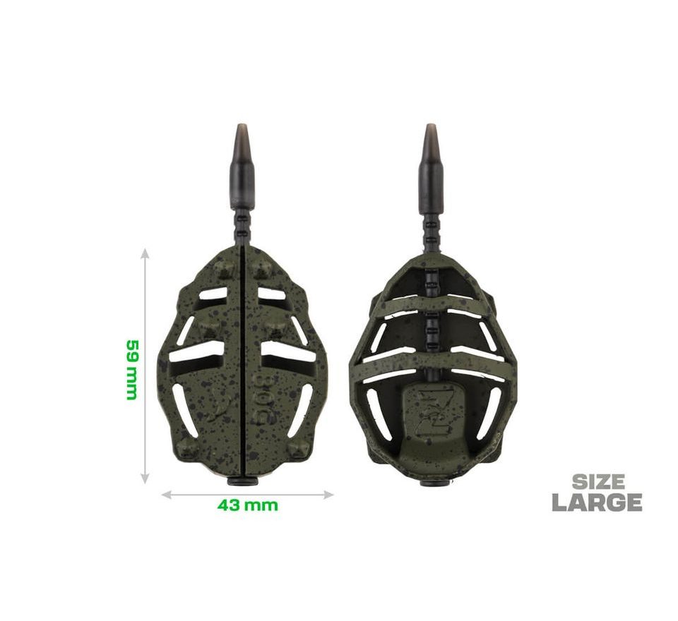 Zfish Sada Method Feeder Spider Set Large + Formička