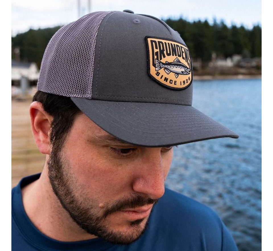 Grundéns Kšiltovka King Trucker Charcoal O/S