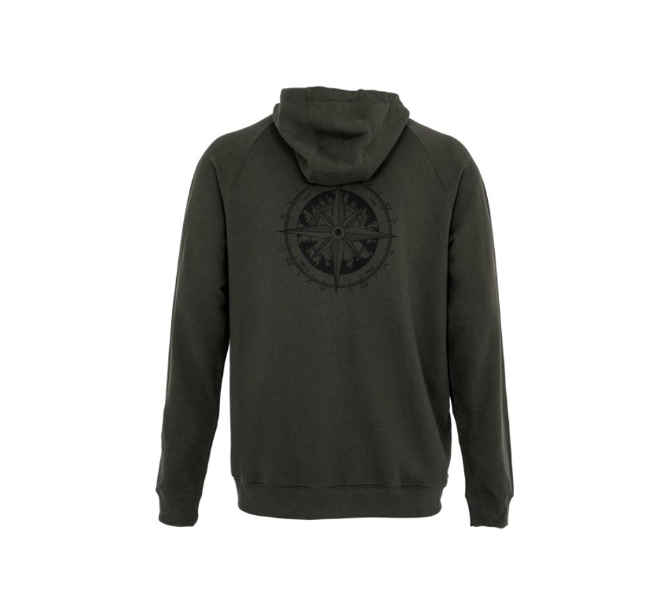 Avid Mikina Bearing Zip Hoodie Green