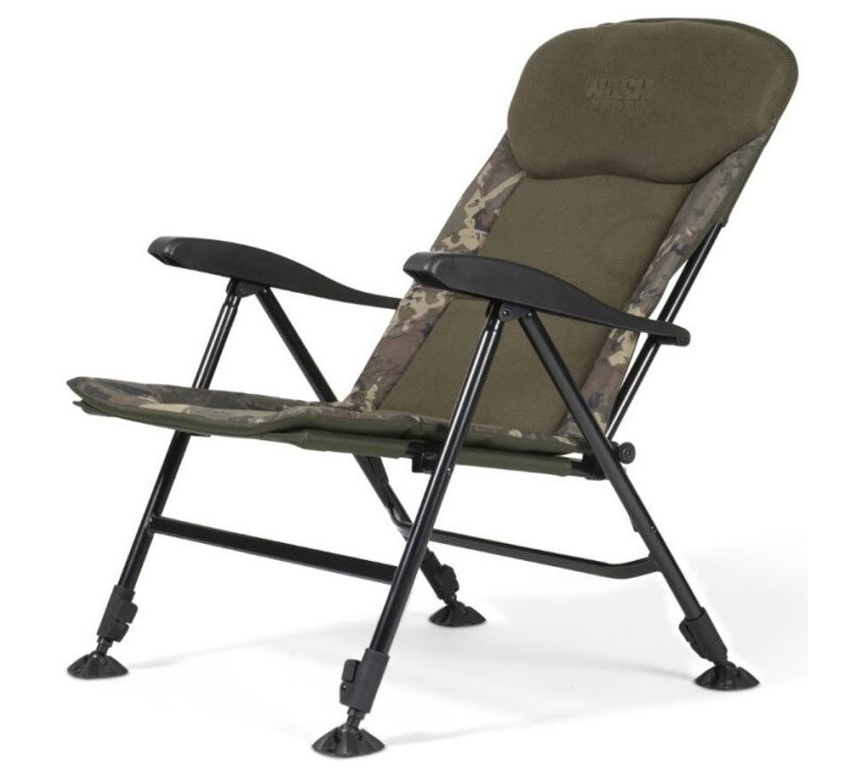 Nash Křeslo Bank Life Reclining Chair Camo