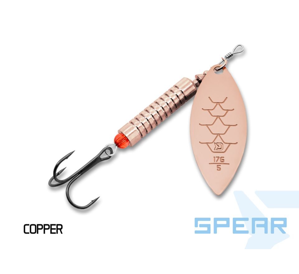 Delphin Třpytka Spear Copper