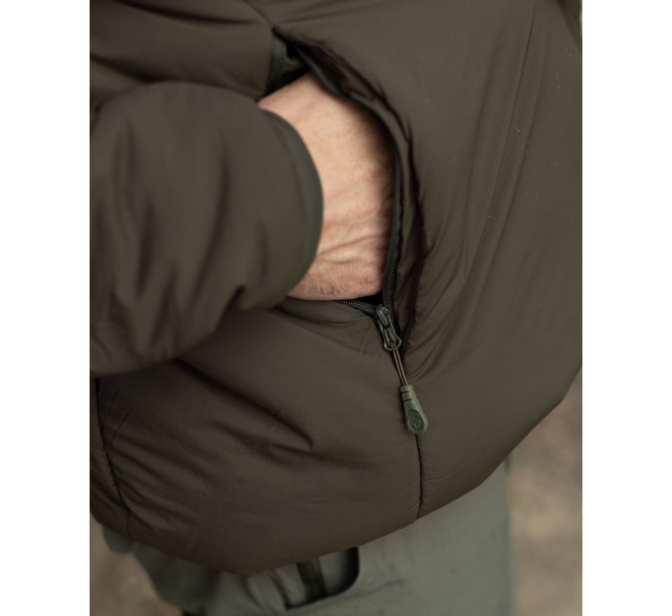 Korda Bunda Zateplená s Kapucňou Dark Olive