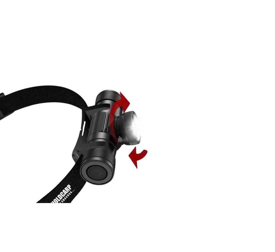 Holdcarp Čelovka Zoomable Sensor Headlamp