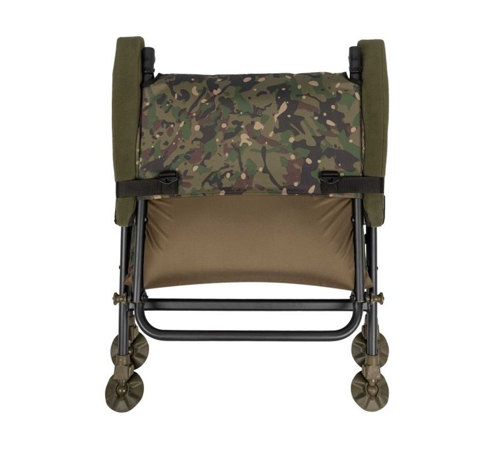 Trakker Křeslo komfortní s područkami Levelite Camo Longback Recliner