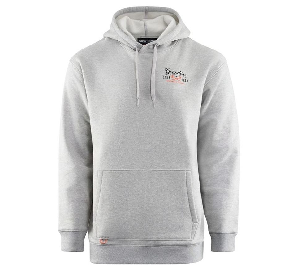 Grundéns Mikina Dark Seas X Grundens Portsmith Hoodie Athletic Heather