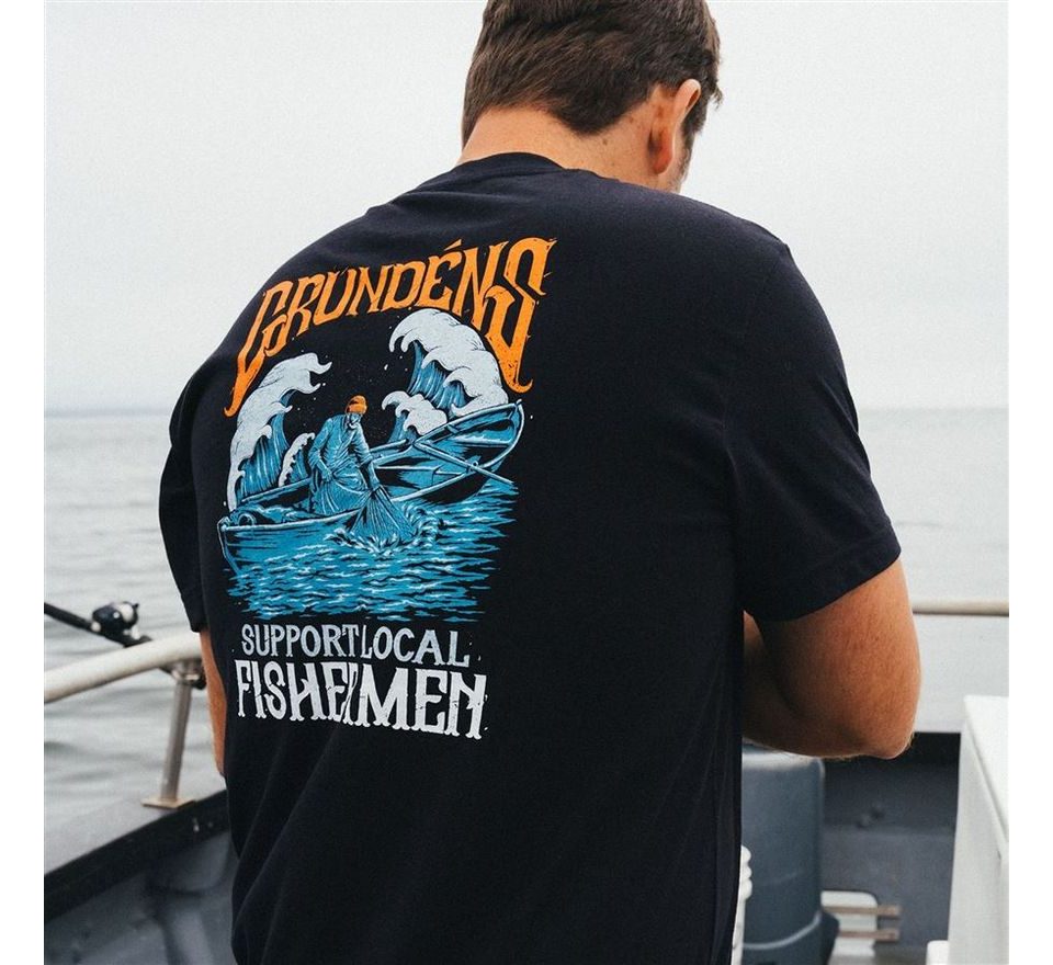 Grundéns Triko Support Fishermen SS T-Shirt Black