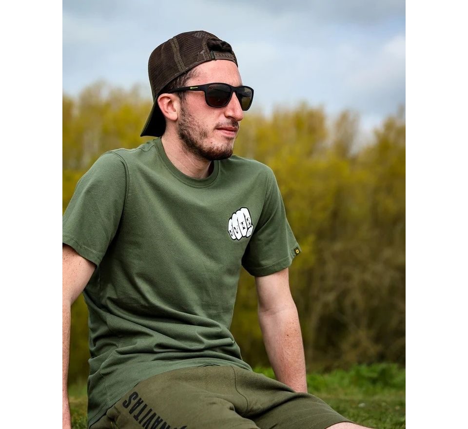 Navitas Tričko Knuckles Tee Green