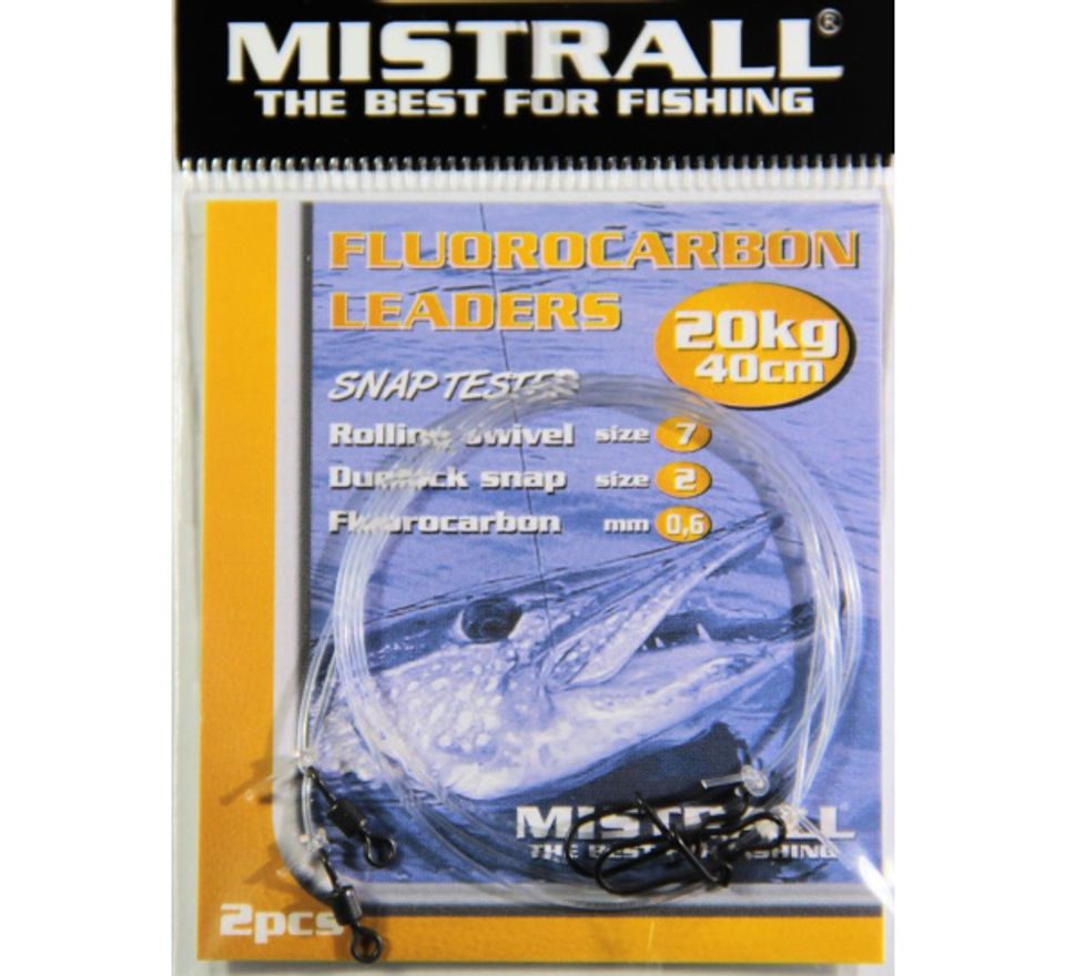 Mistrall Fluorocarbonový návazec 2ks