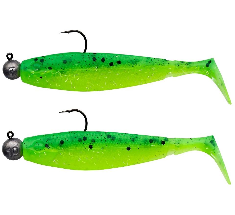 Gunki Gumová nástraha G Bump Ready To Catch Lime Chart Pepper 2ks