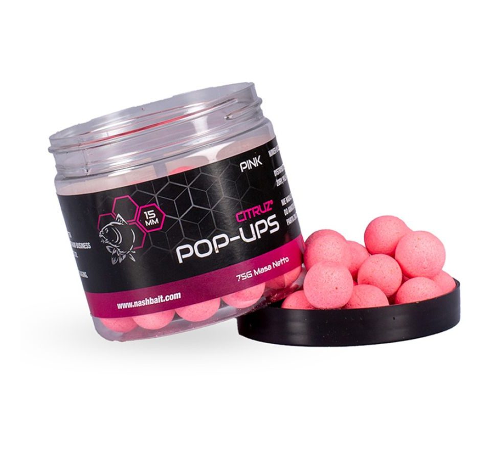 Nash Plovoucí Boilie Citruz Pop Ups 75g