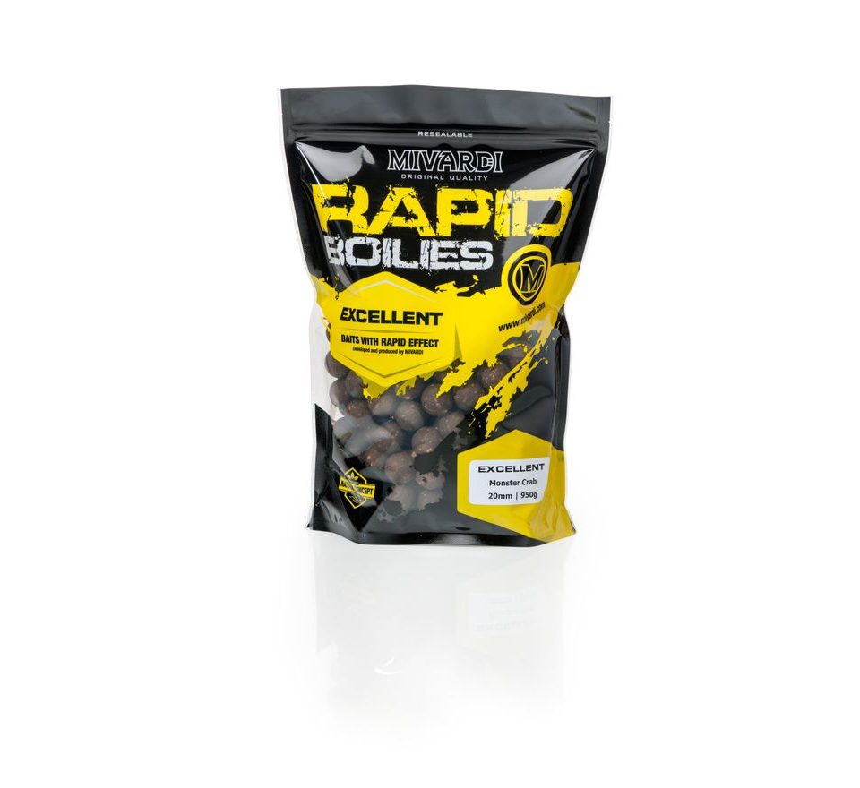 Mivardi Rapid Boilies Excellent Monster Crab 950g