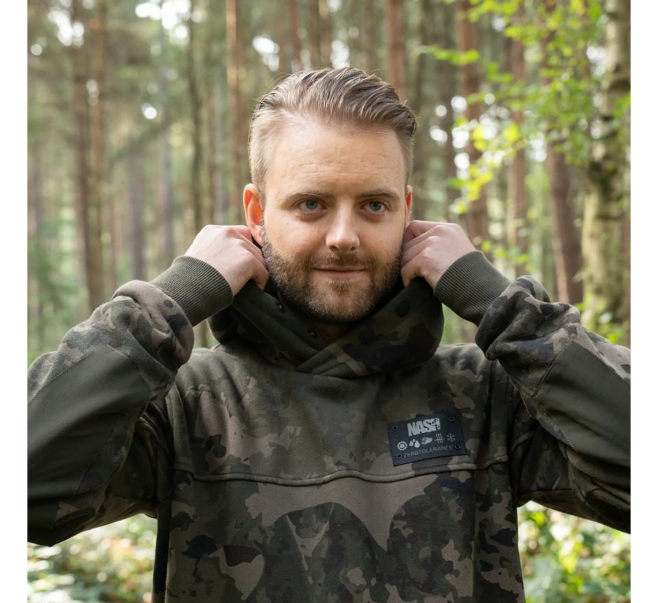 Nash Mikina ZT Wind Chill Hoody Camo