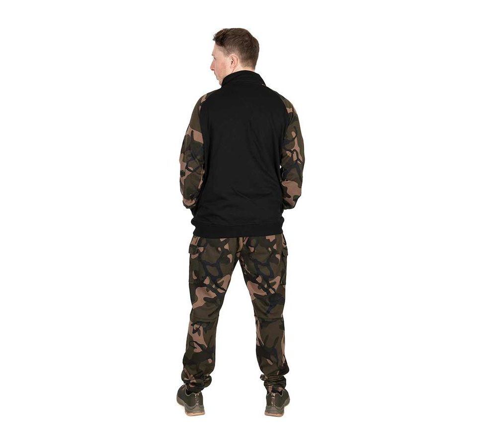 Fox Mikina LW Black/Camo QTR ZIP