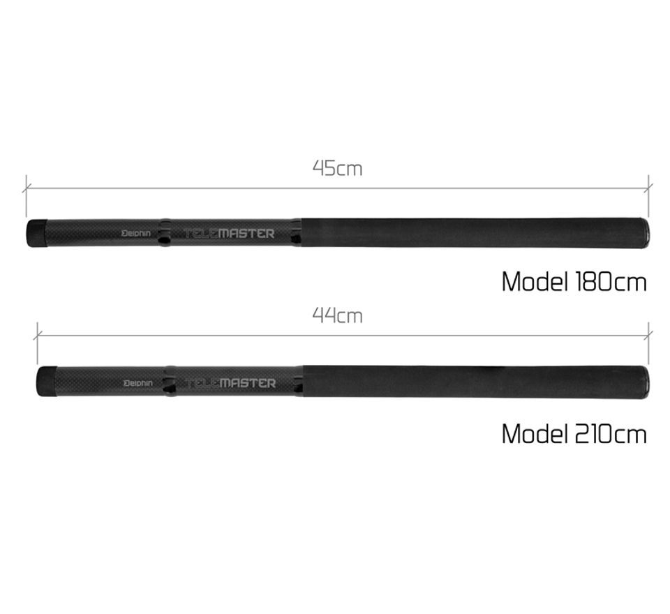 Delphin Podběráková rukojeť TeleMaster 210cm