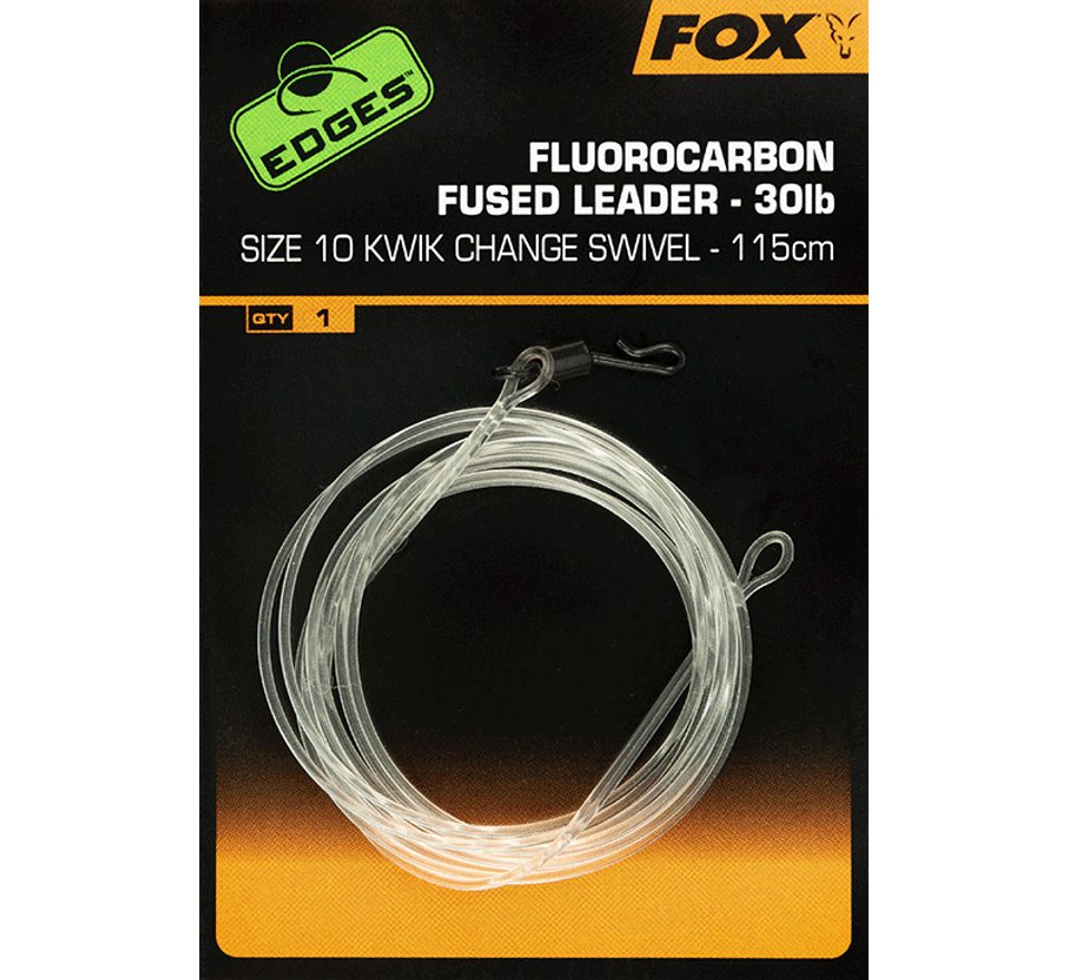 Fox Návazec Fluorocarbon Fused leader 115cm 30lb