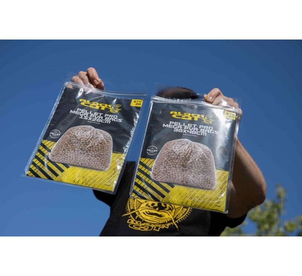 Black Cat PVA Sáčky Pellet Pro Mega PVA Bags 20ks