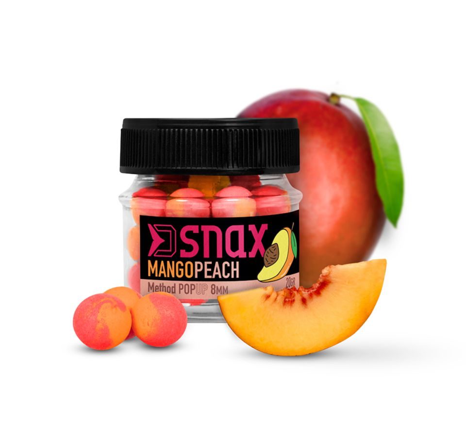 Delphin Plovoucí nástraha D Snax Pop Mango-Broskev 20g
