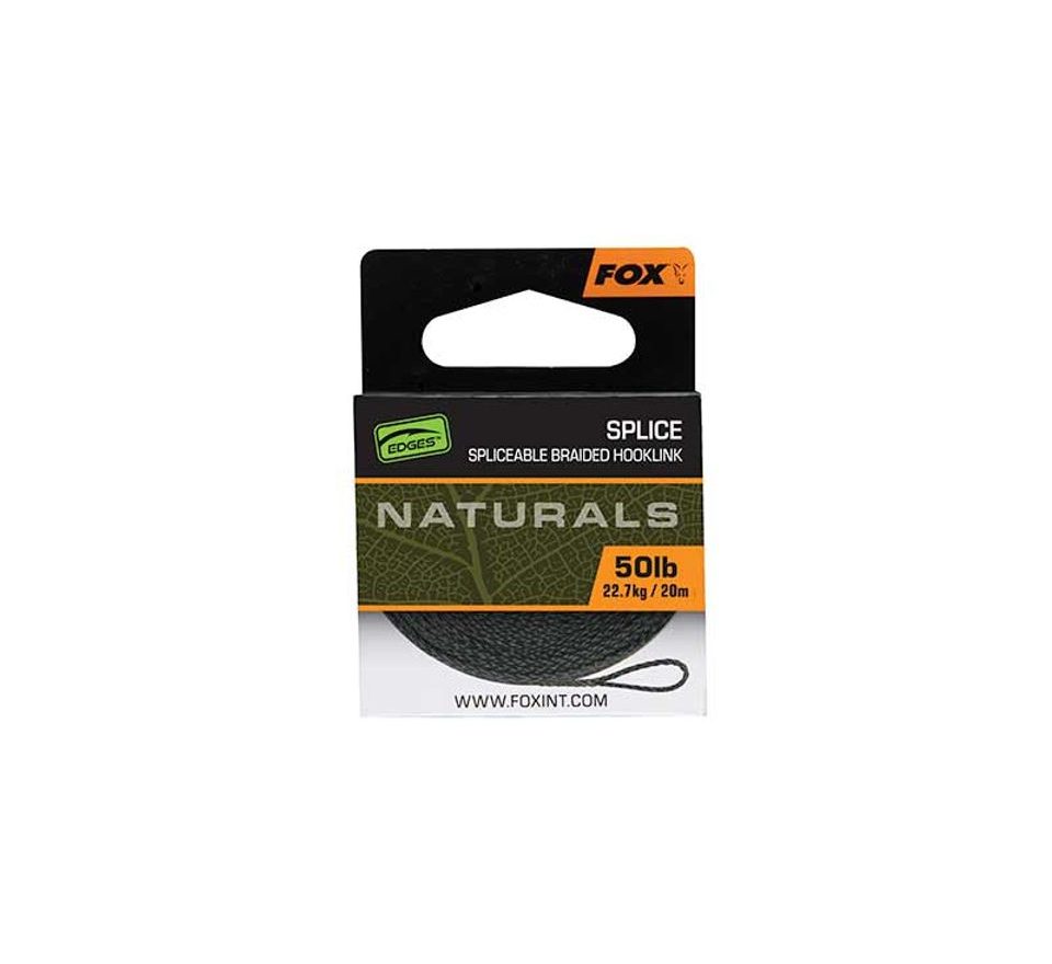 Fox Náväzcová šnúra Edges Naturals Splice Hooklength 50lb 20m