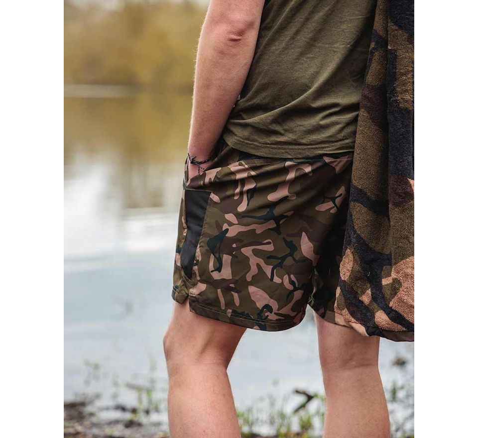 Fox Kúpacie šortky Black / Camo LW Swim Shorts