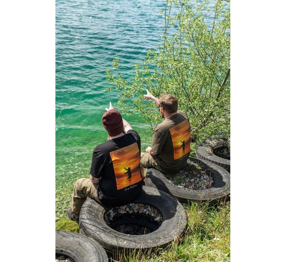 Korda Tričko Sunrise Tee Black