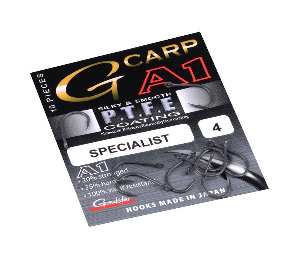Gamakatsu Háčky A1 G-Carp PTFE Specialist 10ks