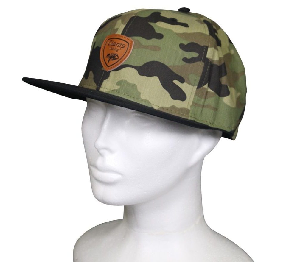 Giants Fishing Kšiltovka Flat Cap Camo