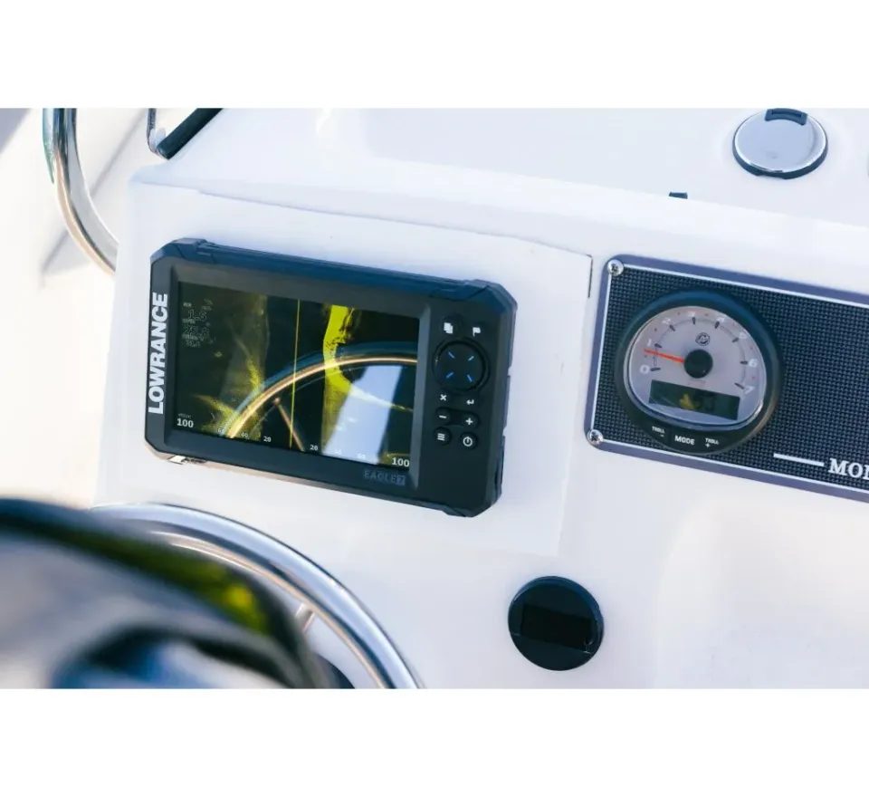 Lowrance Echolot Eagle 7 se sondou TripleShot HD + baterie + nabíječka ZDARMA