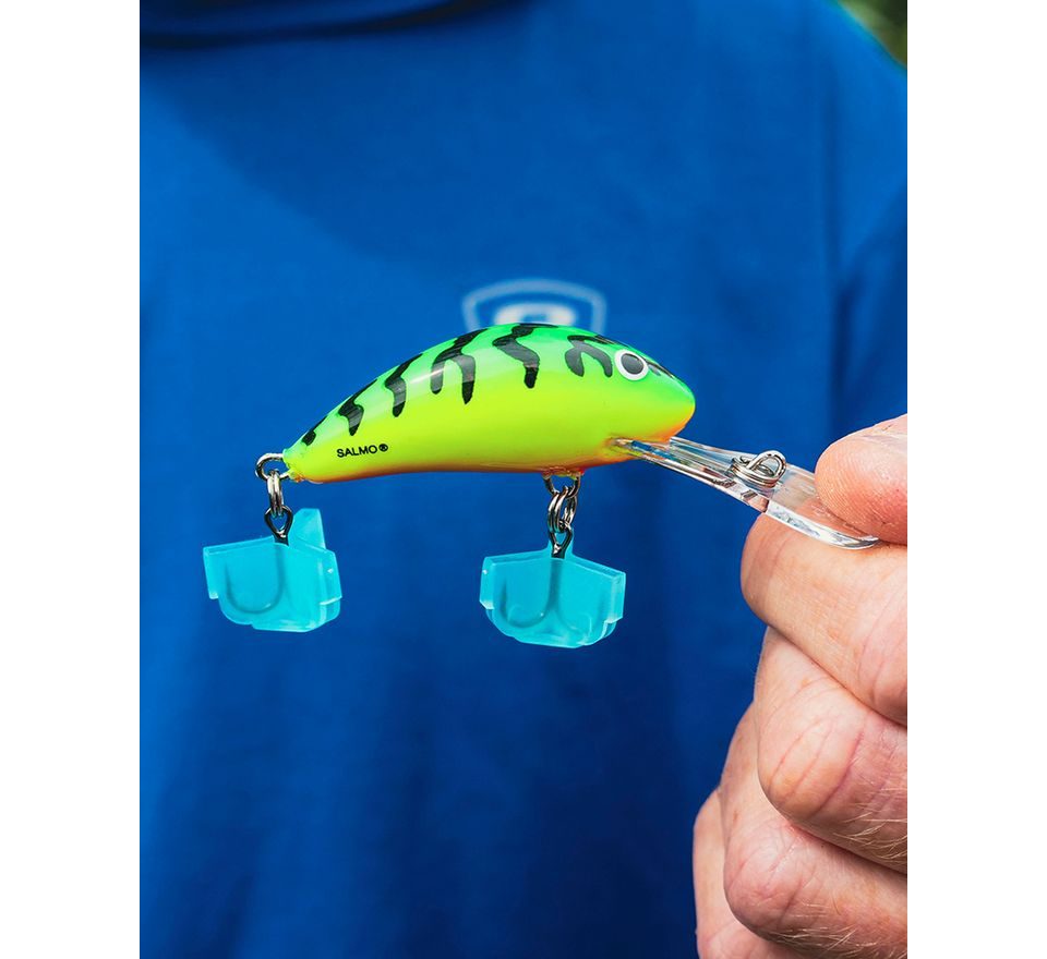 Salmo Wobler Hornet Floating Holographic Green Tiger