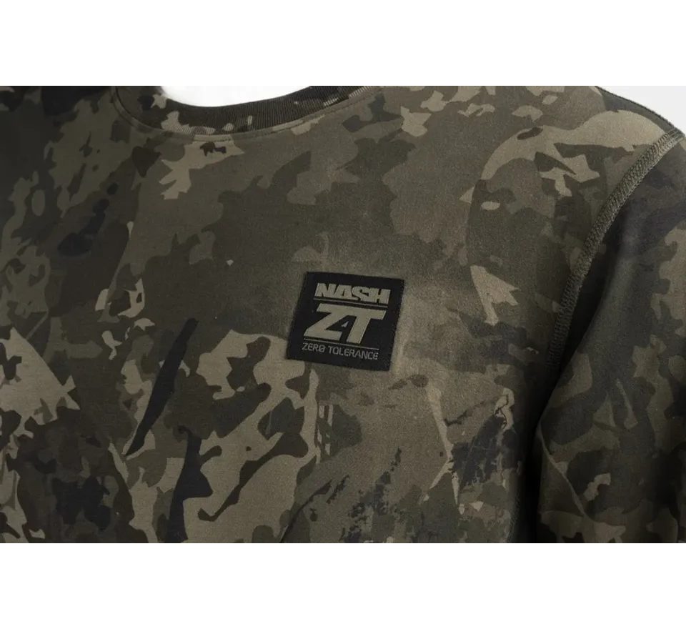 Nash Triko ZT Lite Luxe Long Sleeve T Shirt Camo