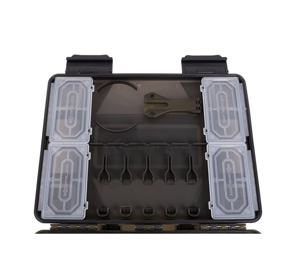 Korum Tackle Box Slim Blox Loaded