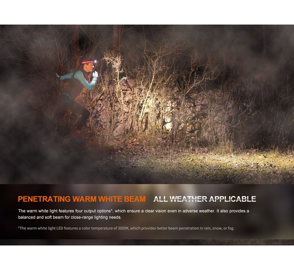 Fenix Nabíjecí čelovka HM65R-T V2.0 černá