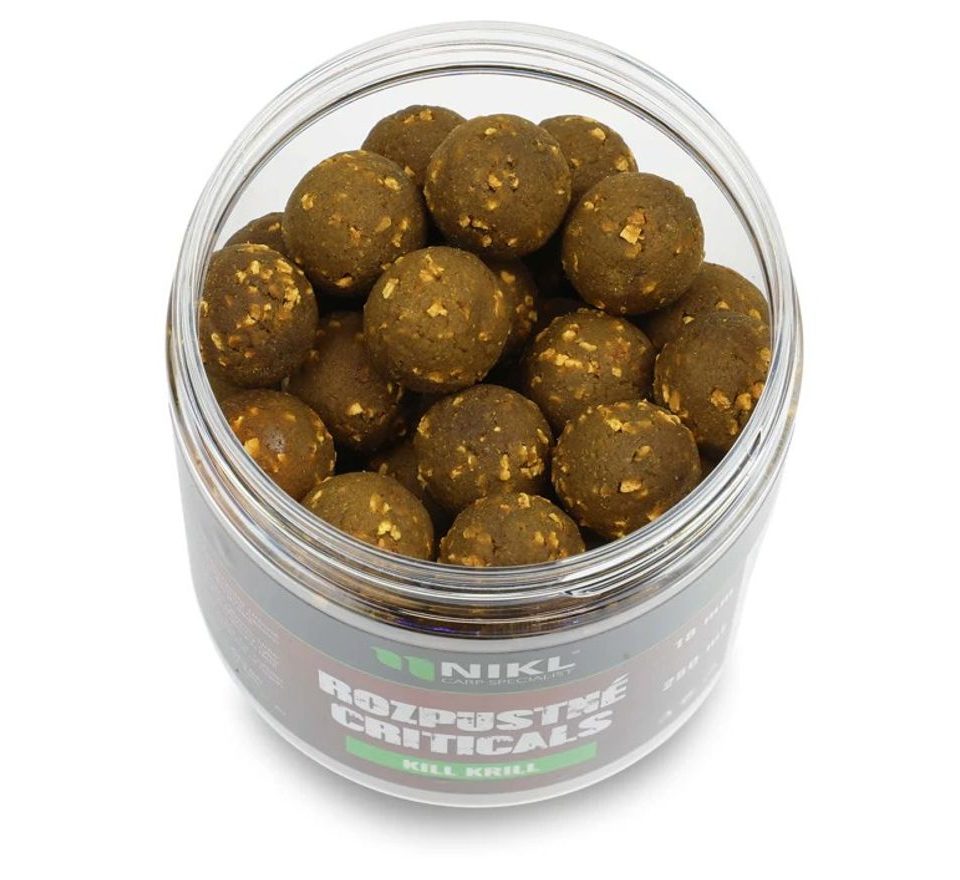 Nikl Rozpustné Criticals boilie Kill Krill 250ml