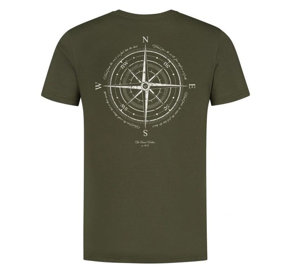 Korda Tričko Compass Tee Dark Olive
