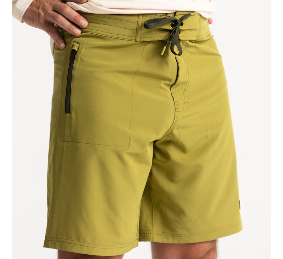 Adventer & fishing Rybářské kraťasy Olive
