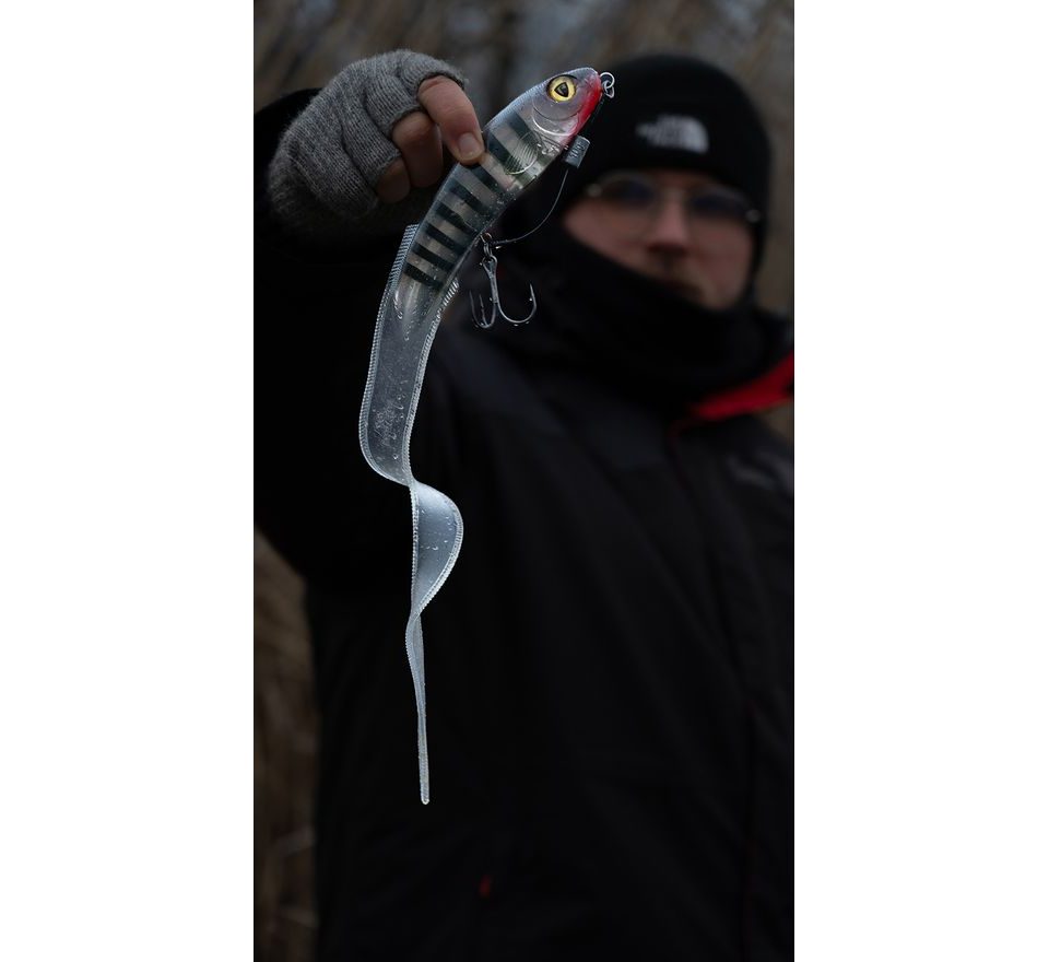 Fox Rage Gumová nástraha Slick Eel UV Original Stickleback