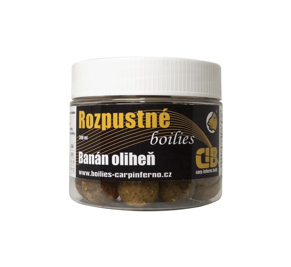 Carp Inferno Rozpustné Boilies Nutra Line Banán/Kalamár