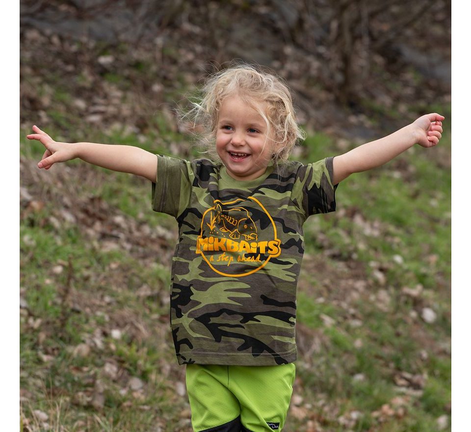 Mikbaits Dětské tričko camou