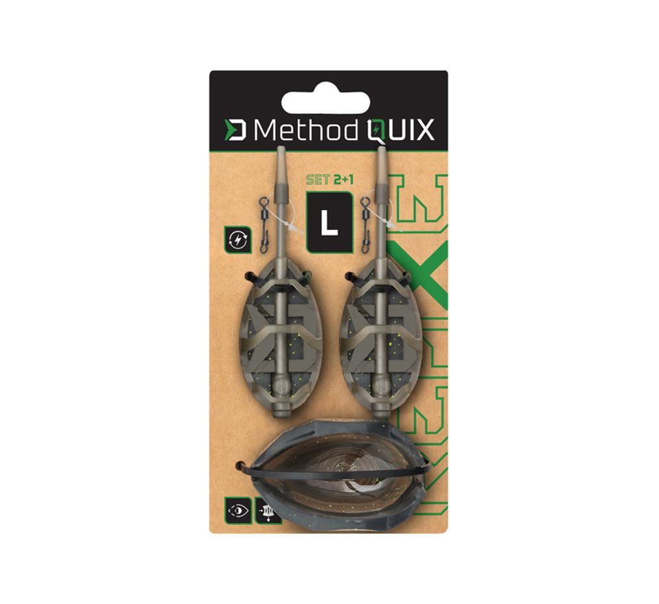 Delphin Sada krmítok s formičkou Method QUIX Reaxe 2+1 L