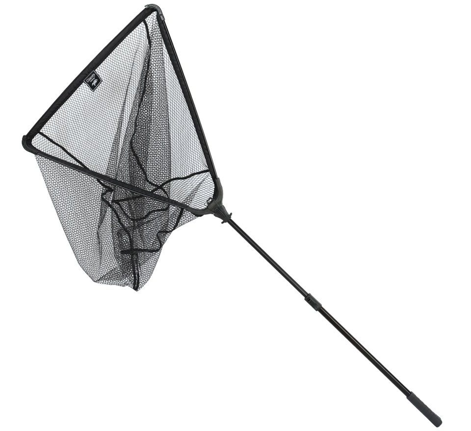 Giants fishing Plovoucí podběrák s pogumovanou síťkou Deluxe 210cm 60x60cm