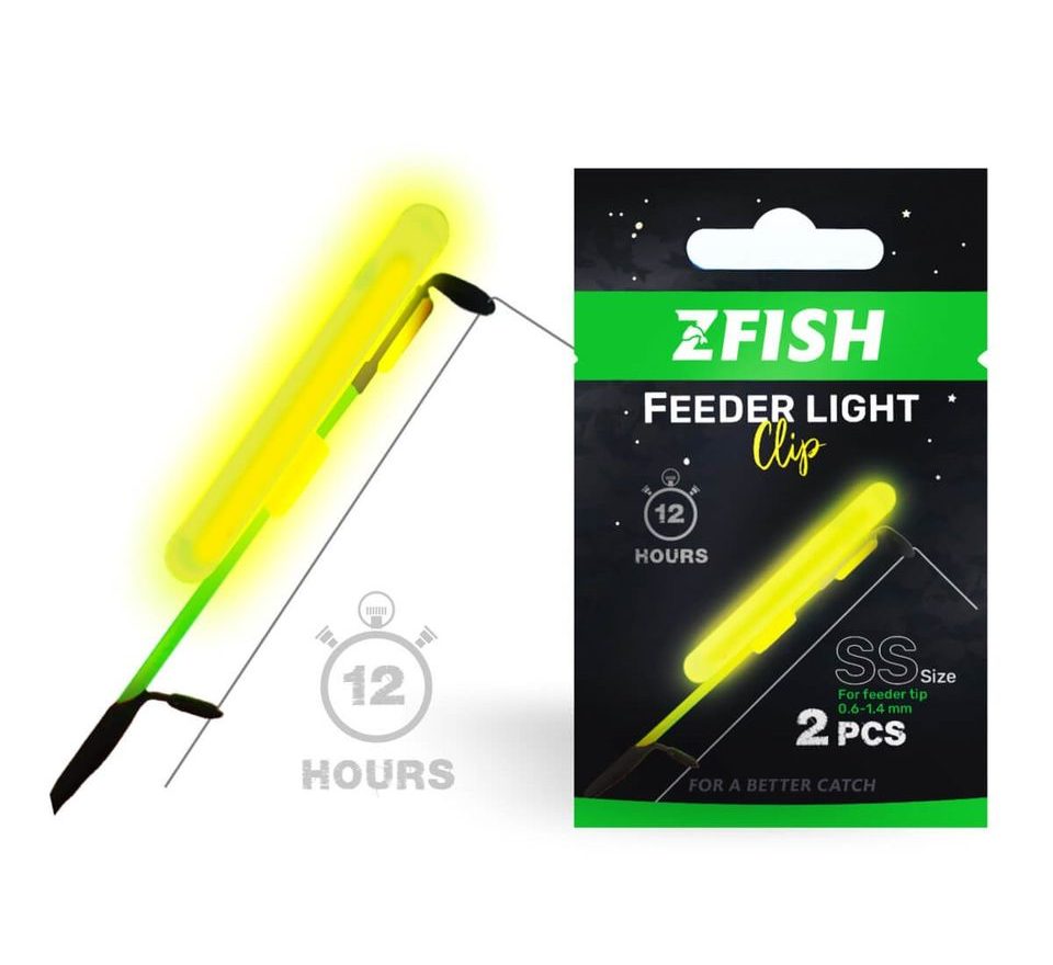 Zfish Chemické svetlo Feeder Clip 2ks