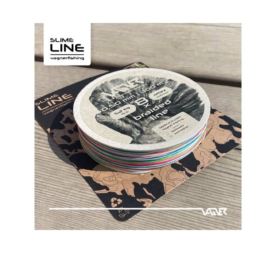 Vagner Šňůra Braided Line Reflex Multicolor 300m