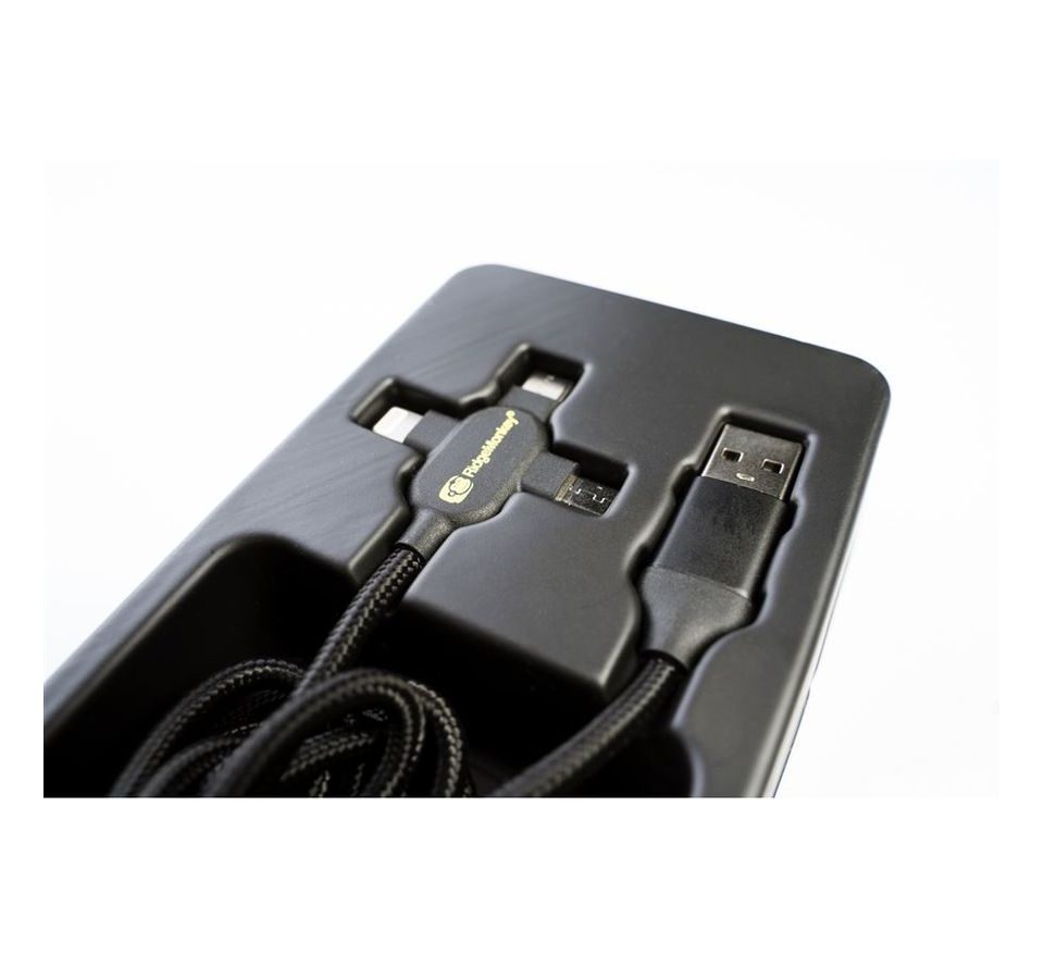 RidgeMonkey Napájací kábel Vault USB-A to Multi Out Cable 2m