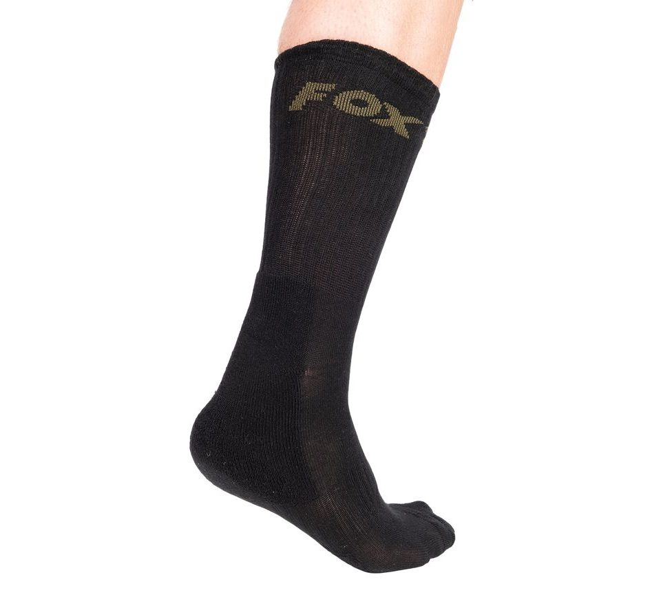 Fox Ponožky Black Socks 3-Pack
