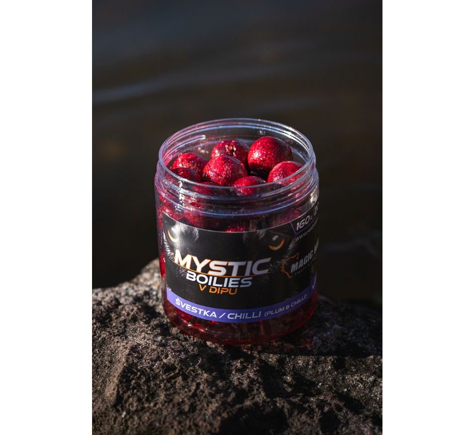 Magic Wolf Boilies v dipu Mystic 160g