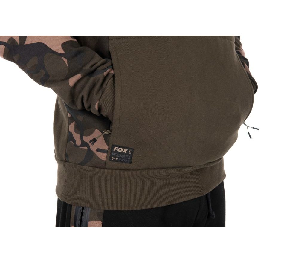 Fox Mikina Khaki/Camo Pullover Premium 310 Hoodie