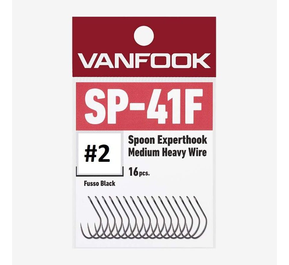 Vanfook Háčky na Plandavky SP-41F Spoon Experthook 16ks