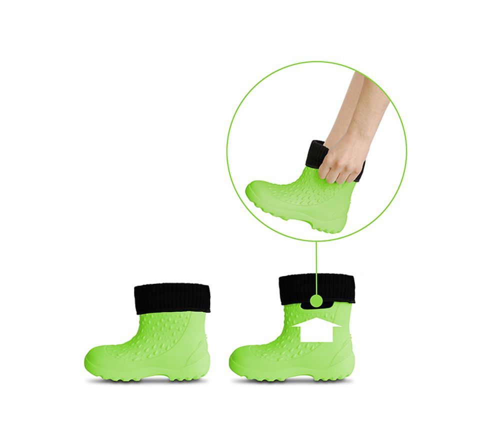 Delphin Detské gumáky s vložkou Yupie