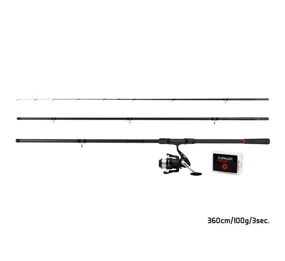 Delphin Feederový set Yakuza 360 3,6m 100g 3díl